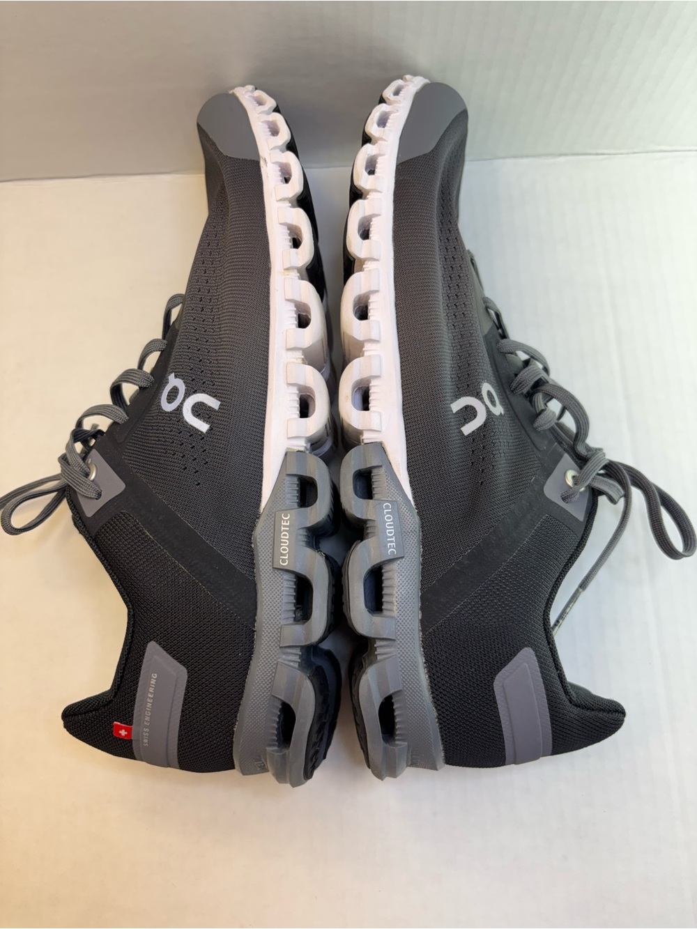 On Cloudflow 3.0 Black Asphalt 45.99229 Comfort Running Shoes Men’s Size 9